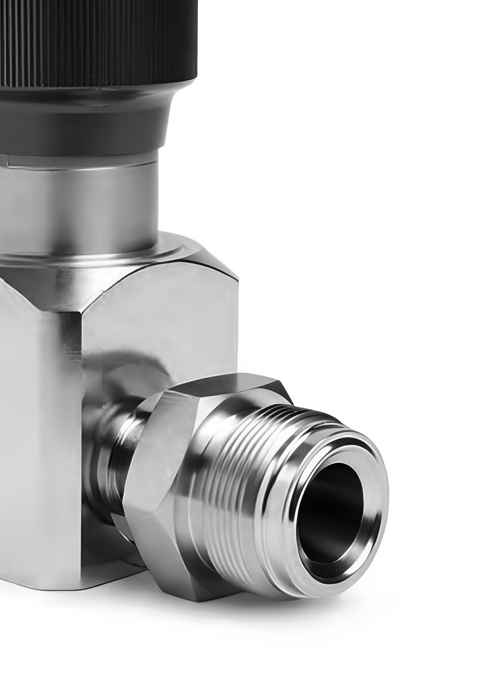 Ultrahigh-purity valve <br>inner channel polishing